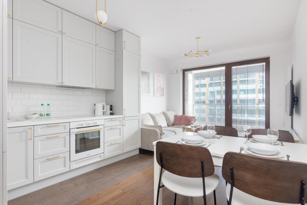 Burakowska Pastel Elegant Apartment Warsaw Exterior photo