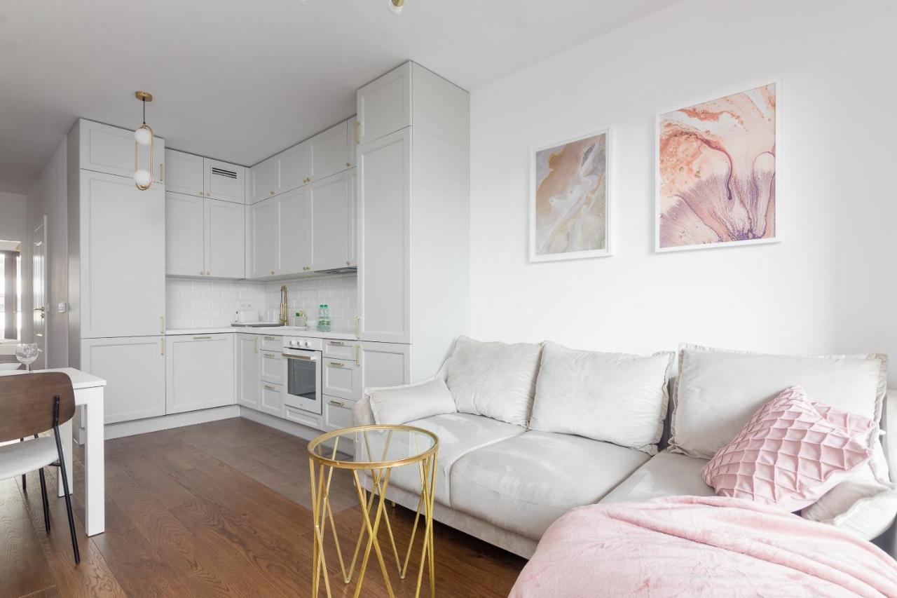 Burakowska Pastel Elegant Apartment Warsaw Exterior photo